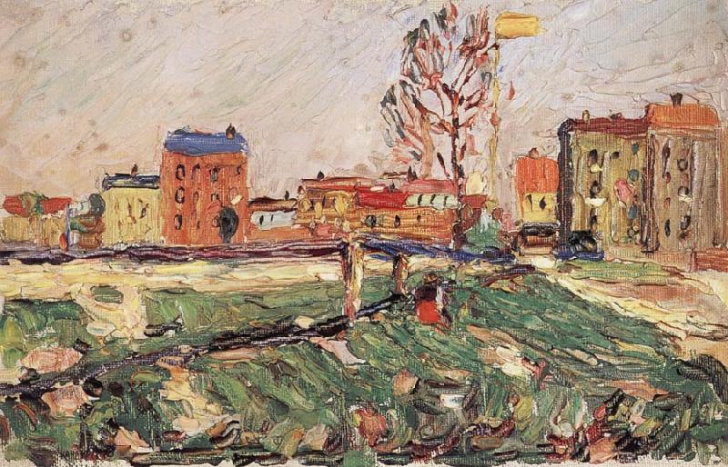 Wassily Kandinsky Munchen,Schwabing France oil painting art